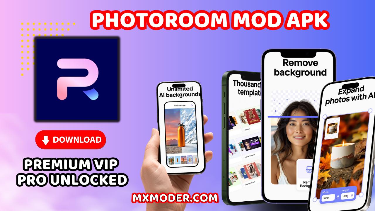 PhotoRoom Mod APK Premium Unlocked 2025 (No Ads, Unlimited Access) 1