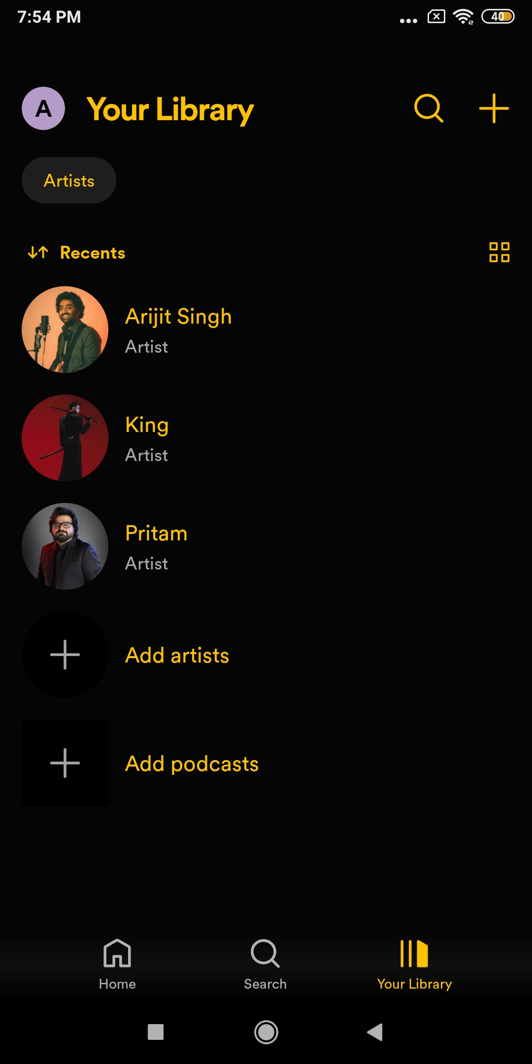Spotify Gold Premium Mod APK Download 6