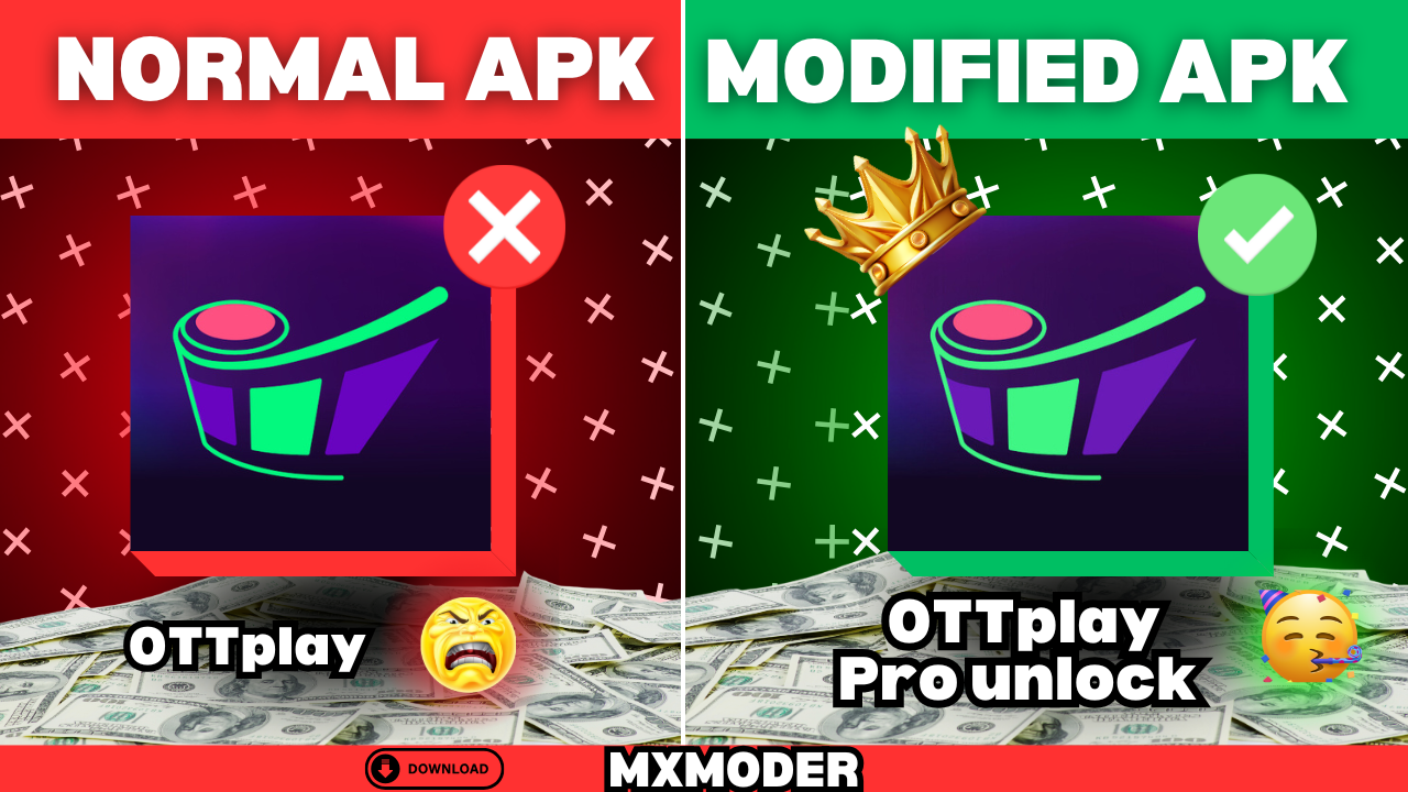 OTTplay Mod APK Download 2025 (No Ads, Unlimited Access) 2