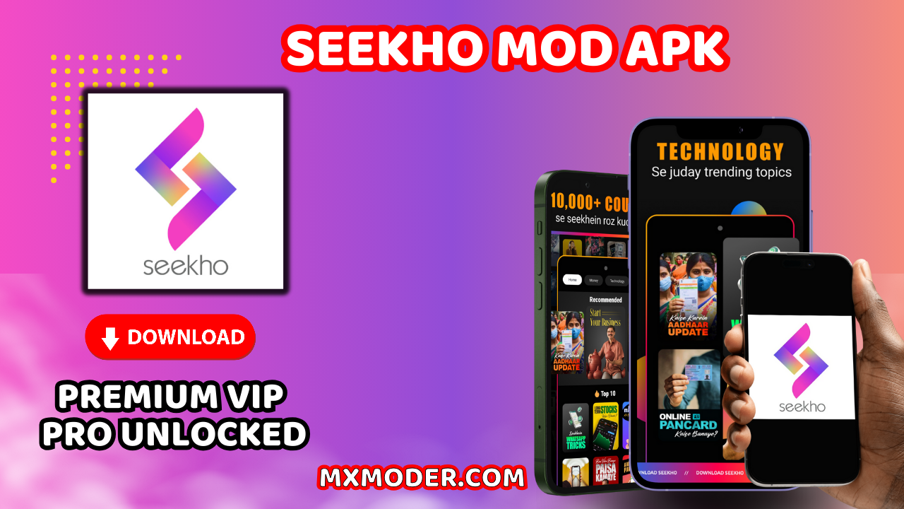 Seekho Mod APK Premium Unlocked 2025 (No Ads) 1