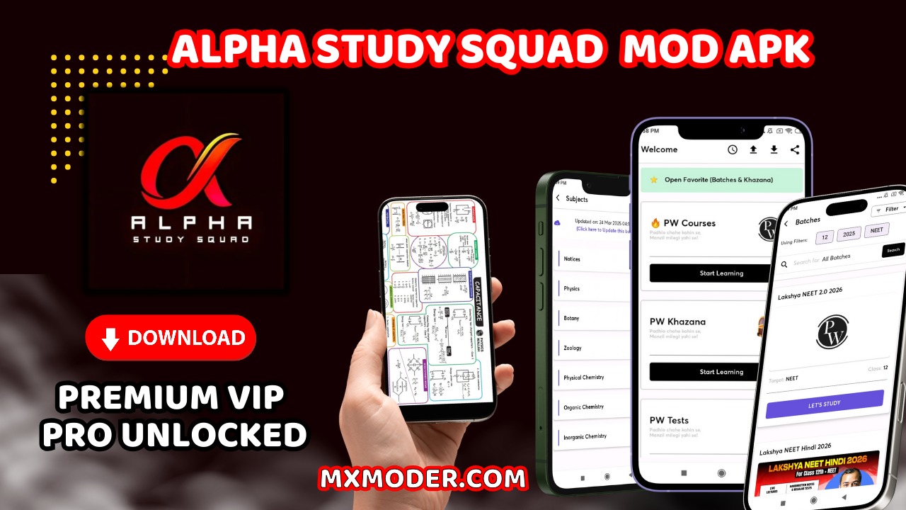 Alpha Study Squad Mod APK