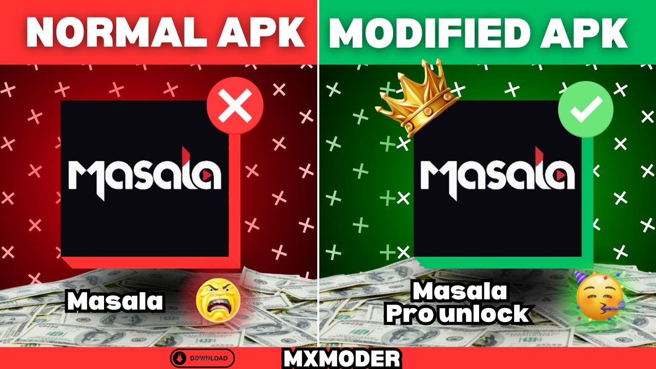 Masala Mod APK Premium Unlocked 2025 (No Ads, Unlimited Movies & Shows) 1