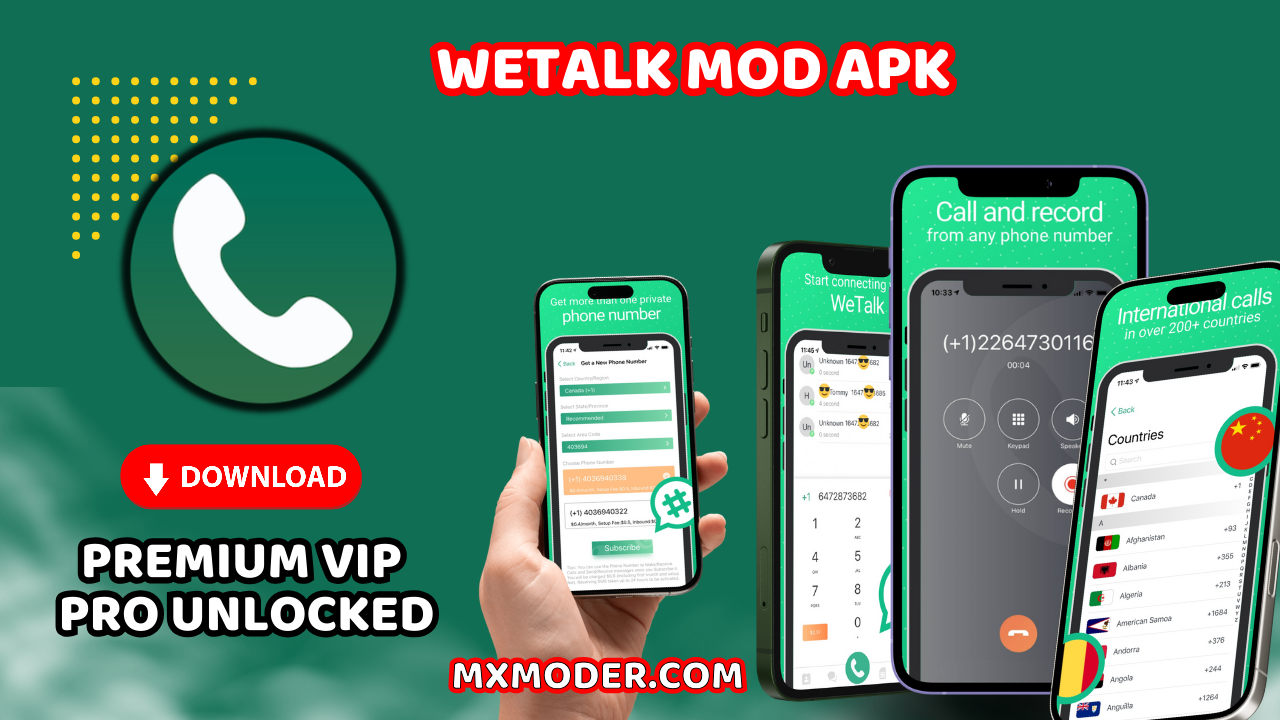 WeTalk Mod APK Download 2025 (No Ads, No Limits) 1
