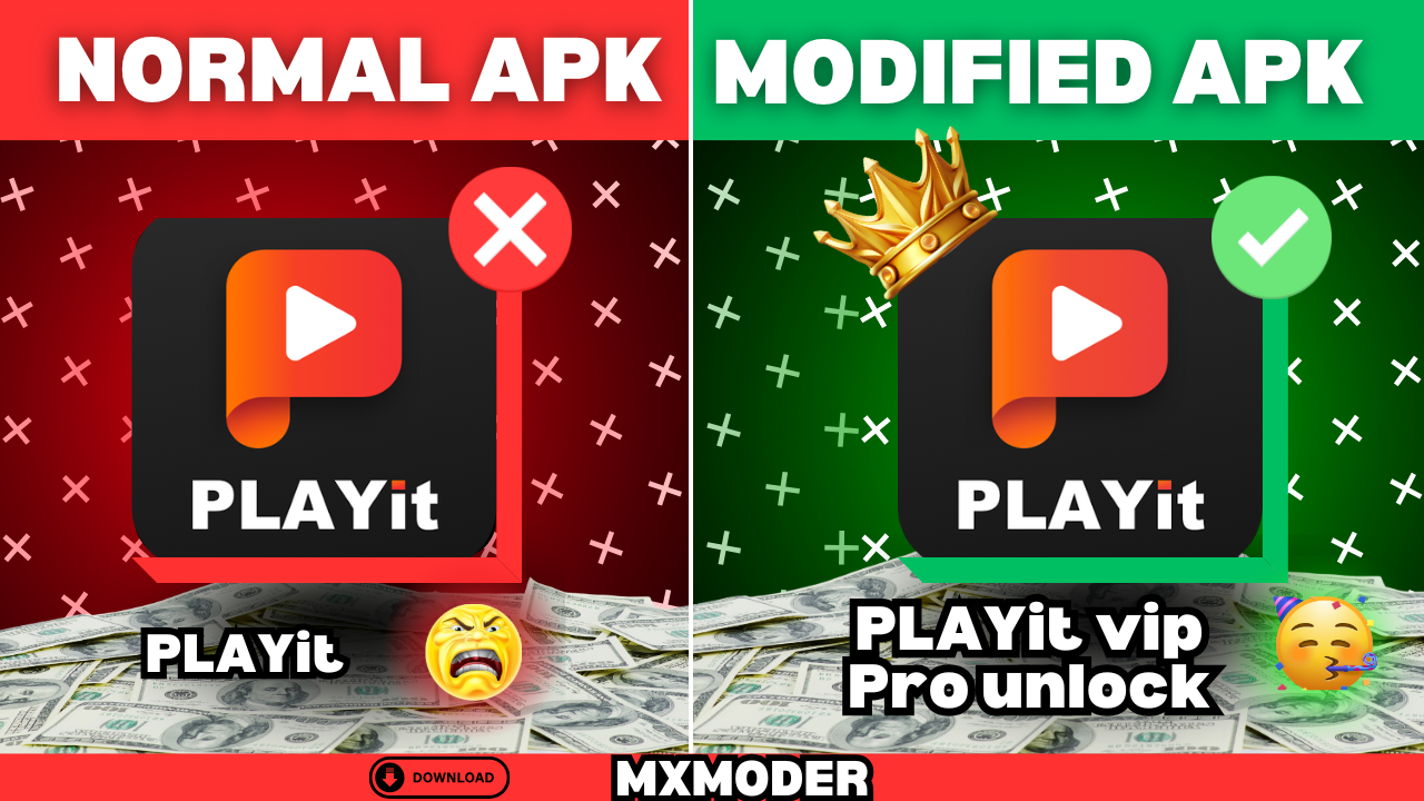Playit Mod APK 2025 VIP Unlocked & No Ads 2