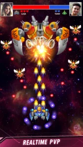 galaxy shooter space attack mod apk