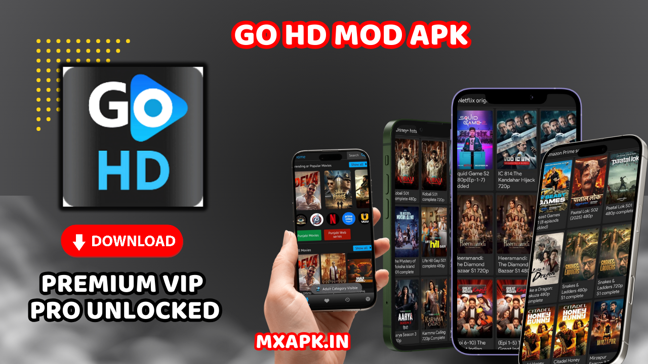 Go HD MOD APK Download  (Premium Unlocked/Adfree) 1
