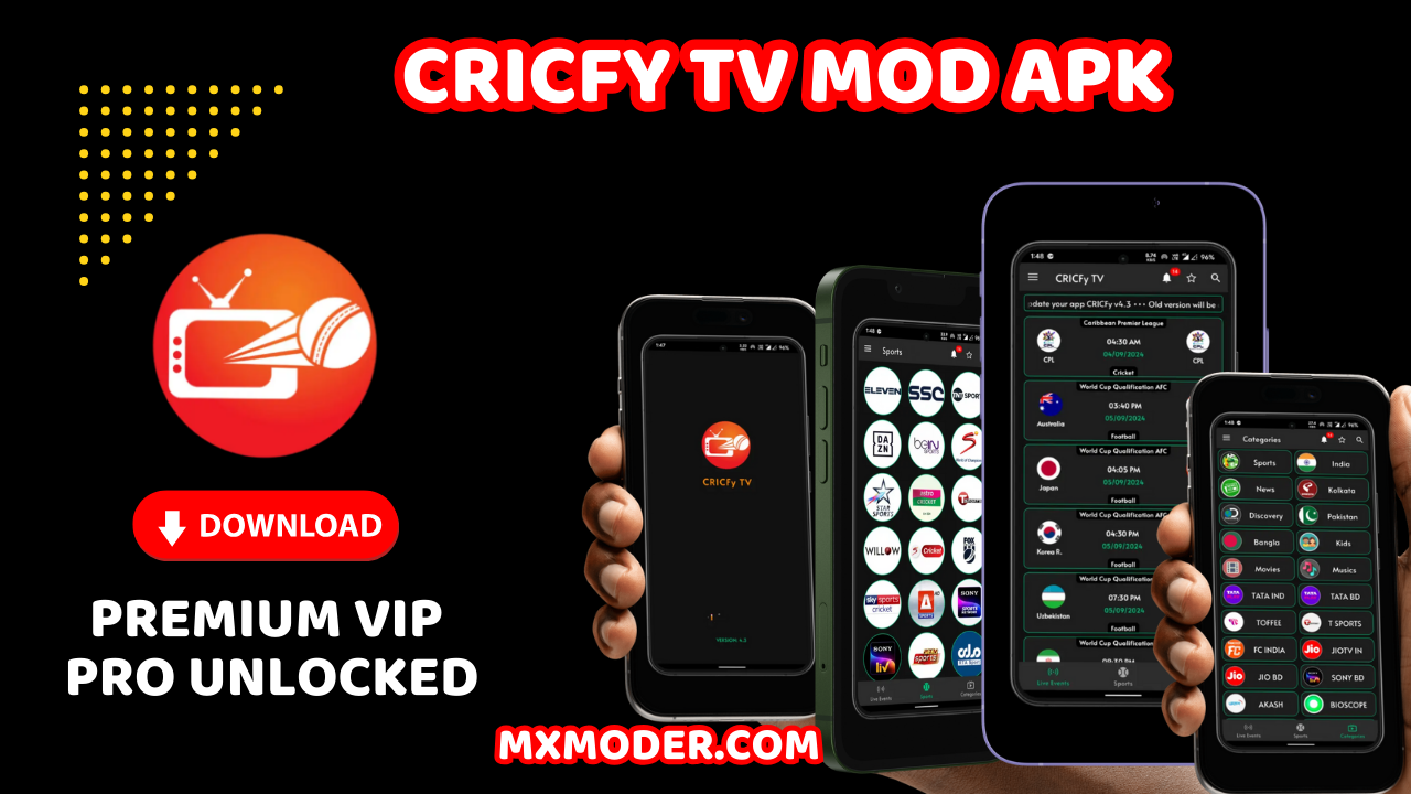 CricFy TV Mod APK Download (Latest Update 2025) 1