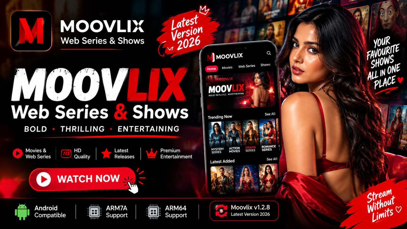 Moovlix v1.2.8 latest version 2026 Android app