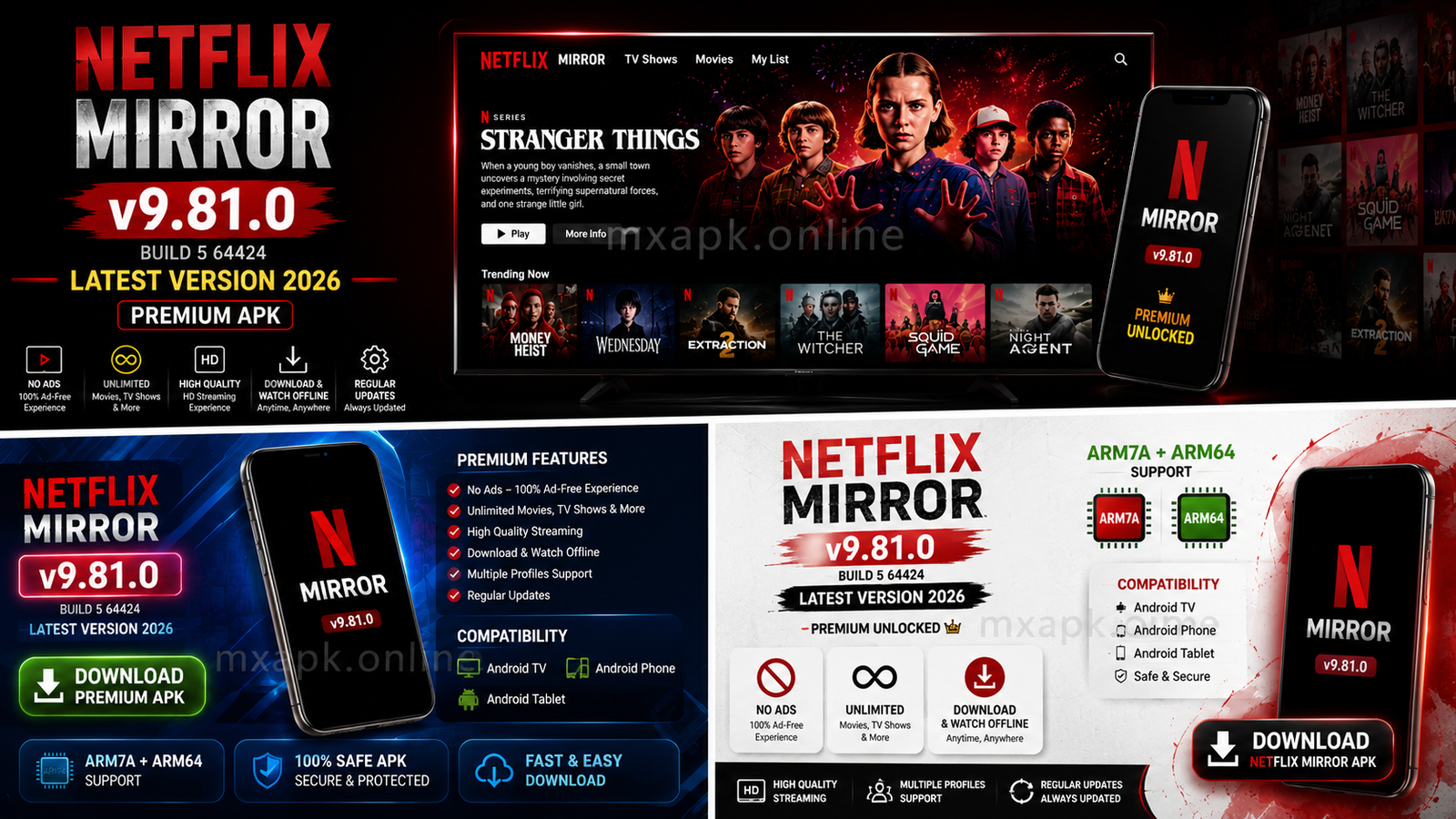 NetFlix Mirror v9.81.0 Premium APK Latest Version 2026